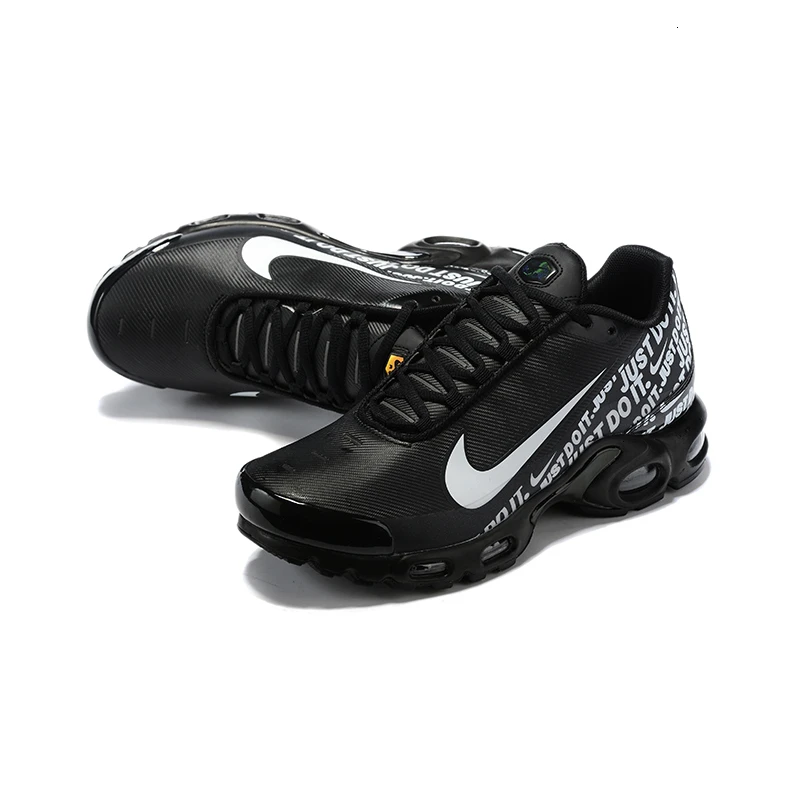 CJ9697-001 Nike Air Max Plus TXT мужские кроссовки для бега Дышащие анти-скользкие уличные спортивные кроссовки NIKE#918240 - Цвет: CJ9697-001