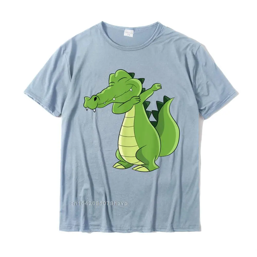 2021 Fashion Men's Tops & Tees Unique Print T Shirts 100% Cotton Short Sleeve 3D Printed Tops T Shirt O Neck Wholesale Alligator Dabbing Crocodile Dabbing Alligator T-Shirt__2748. light