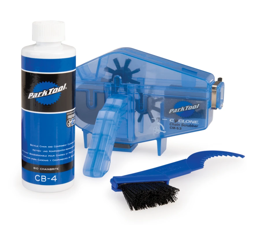 PARKTOOL KIT de limpieza de cadena de GSC y de transmisión, cepillo CG 2.4 GEARCLEAN, CM 5.3, depurador de cadena ciclónica|Herramientas de reparación de bicicleta| - AliExpress