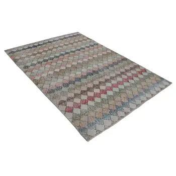 

150x216 Cm Multicolor Handmade Bohemian Rug-5x7 Ft