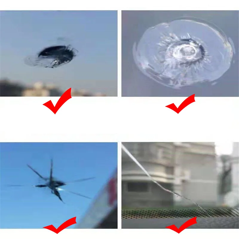 Car Windshield Blade Fluid Glass Repair Auto Glass Nano Repair Liquid DIY Window Tool From Scratch Crack Reduction