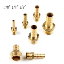Hose Barb Tail 4~25MM Brass Pipe Fitting 1/8