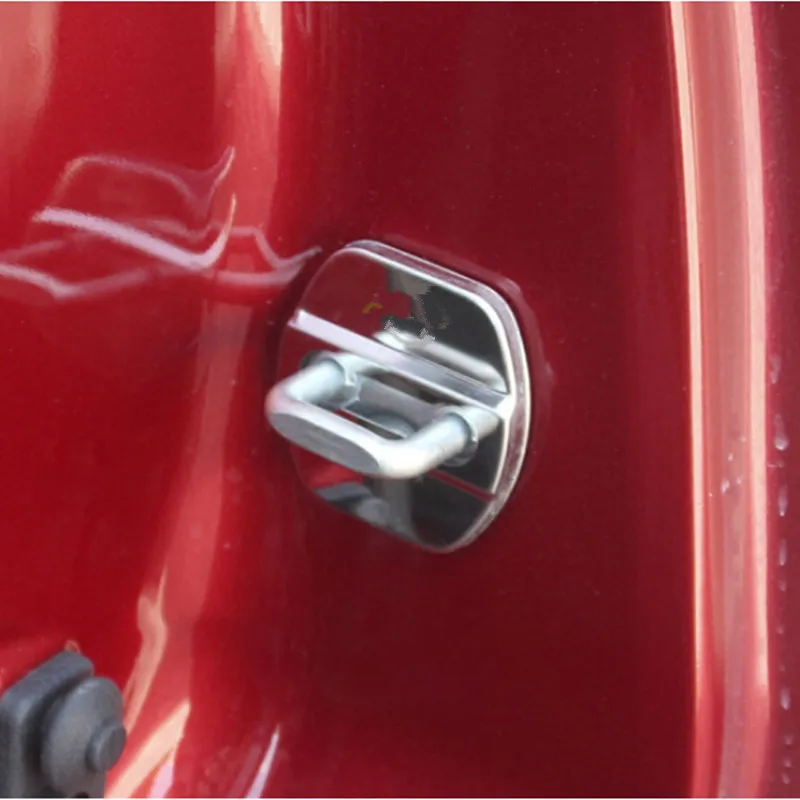 Автомобильный Дверной замок для Nissan X-TRAIL 08-15 LIVINA 07-15 TIIDA 05-17 дверной замок из нержавеющей стали крышка замка 07-15 Livana 08-16 Qashqai