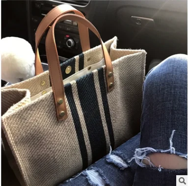 

NEW Woman Bag Women Handbag Straw Bag Big Bags For Woman 2020 New Color Matching Weaving BigHandbag Fashion Sexy Casual