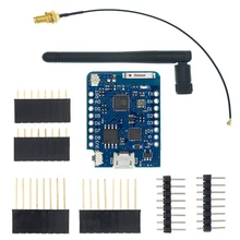 WEMOS D1 Mini Pro 4M 16M octets connecteur d'antenne externe NodeMCU basé ESP8266 ESP-8266EX CP2104 WIFI carte de développement Micro
