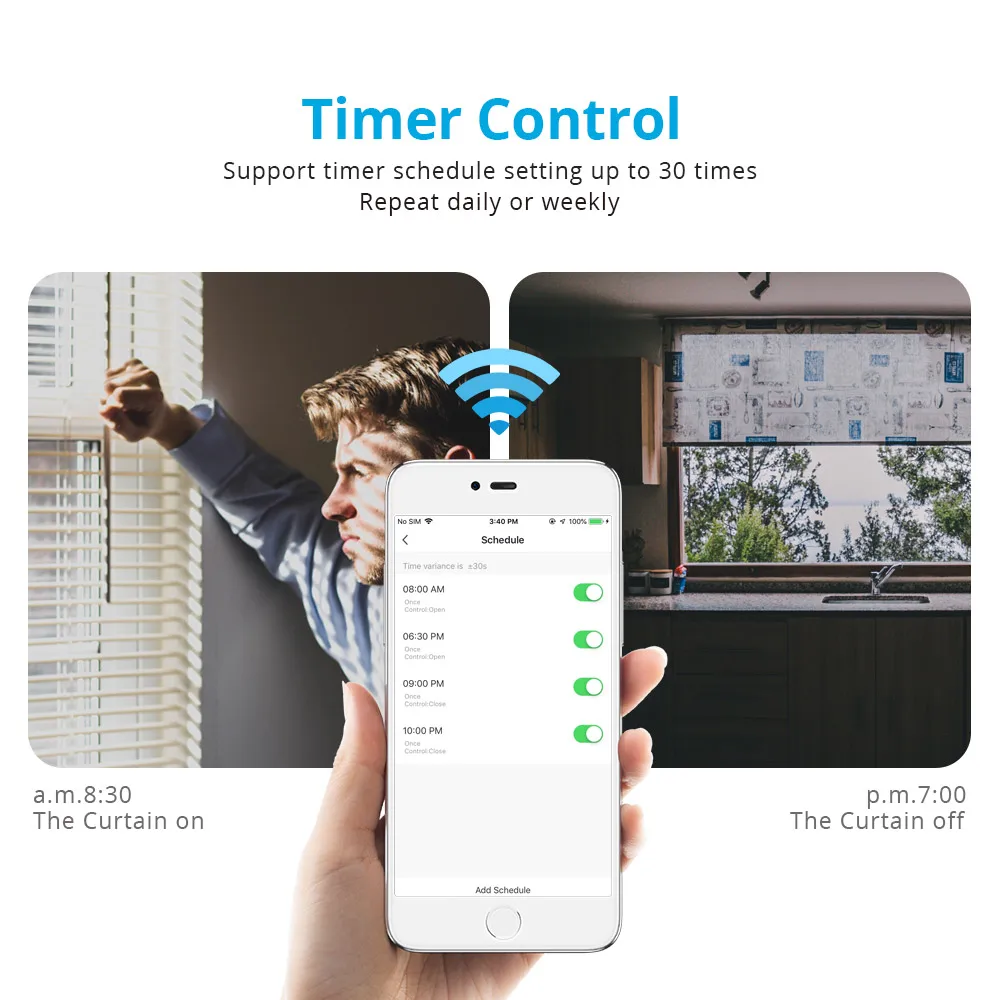 Bateria para Tubo de 38mm Zemismart Zigbee Rolo Sombra Motor Embutido Tuya Vida Inteligente Controle App Alexa Google Casa 3.0 - Image 3