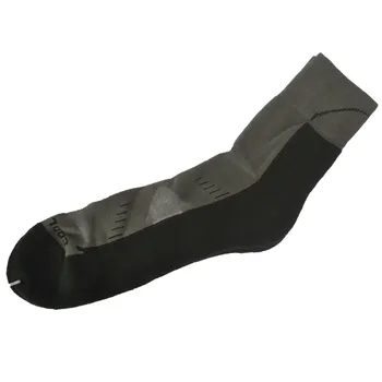 

2 Pairs Outdoor Sports Coolmax Thick Army Green Color Men's Socks Crew Socks Large Size