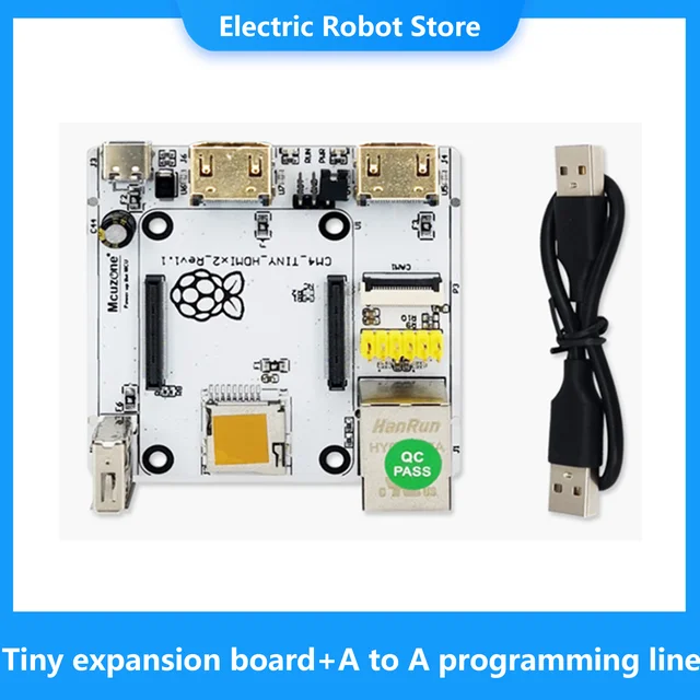 Raspberry Pi Compute Module 4를 위한 다용도 멀티미디어 확장 카드