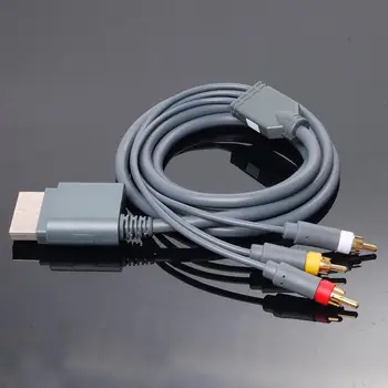 

Component Composite Cord Gaming AV Cable for Xbox 360 Console R30