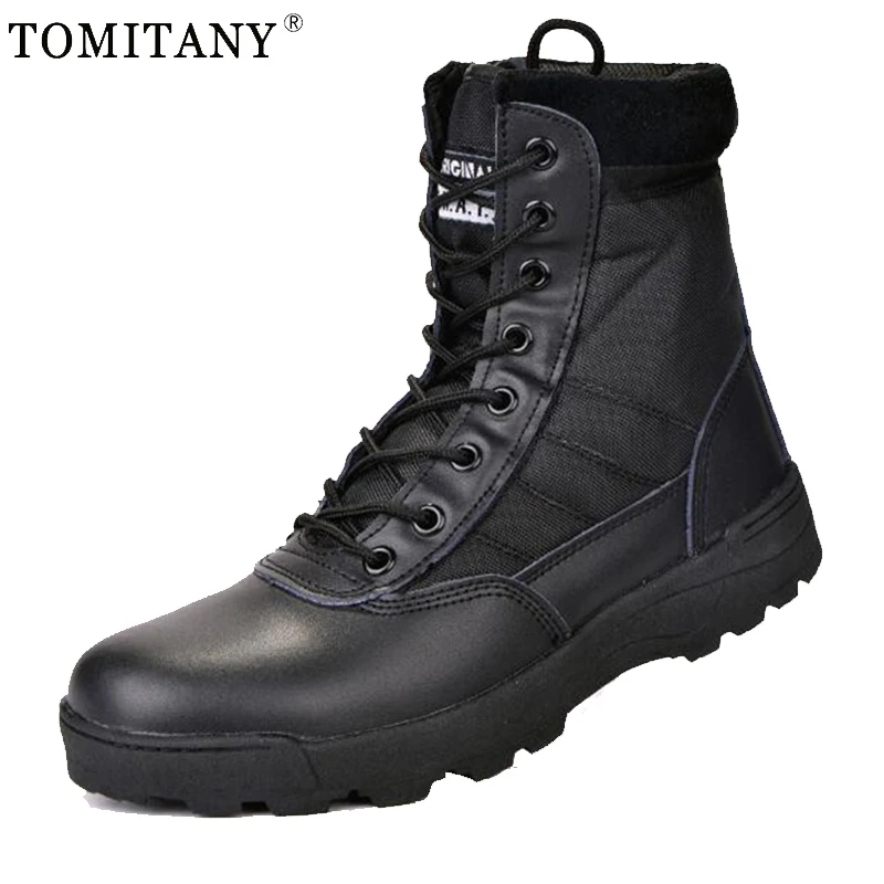 Stivali Militari Tattici Da Esterno Stivali Da Uomo Special Force Desert Combat Army Boots Stivali Da Trekking Stivaletti Scarpe Da Lavoro Da Uomo