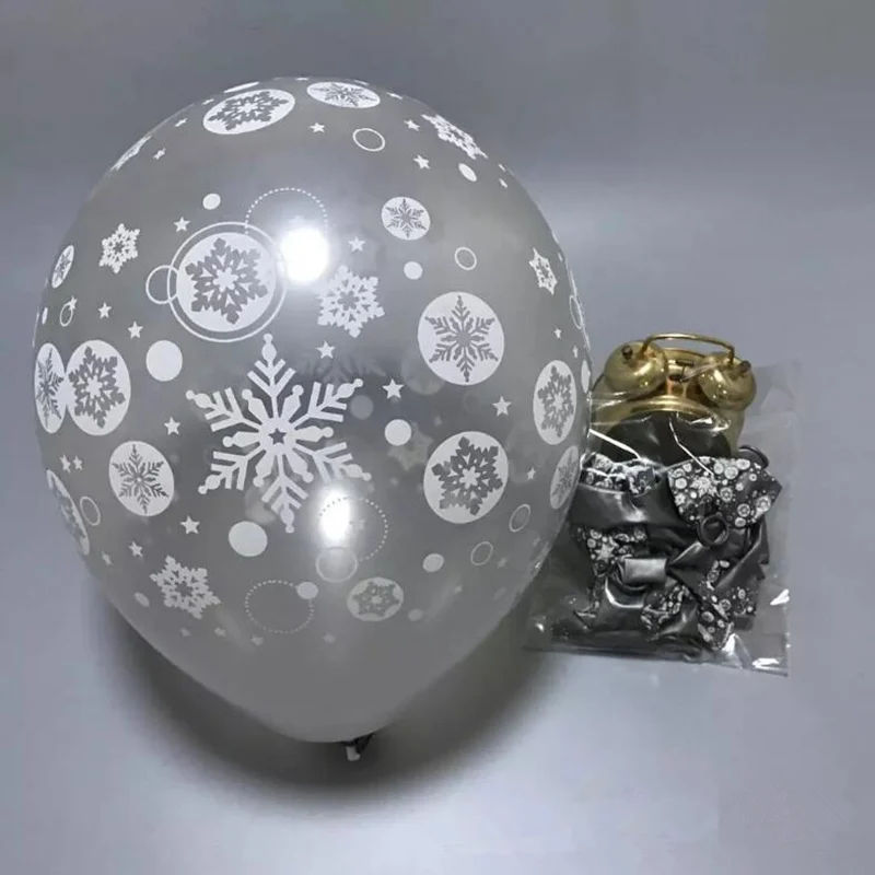 10-stks-Verjaardagsfeestje-Decoraties-Kids-Elsa-Sneeuw-Latex-Gedrukt-Ballonnen-Sneeuwvlok-Speelgoed-Ballonnen-Wedding-Party-Kerst
