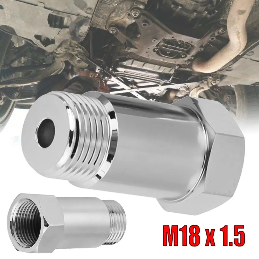 

45mm O2 Sensor CEL Fix Check Engine Light Eliminator Adapter O2 Oxygen Sensor Extension Spacer extender M18x1.5 Bung Adapter