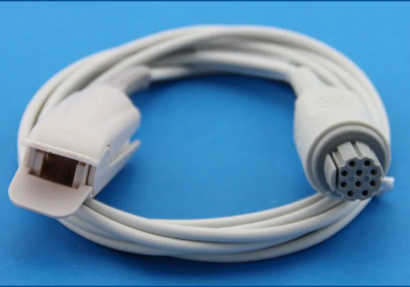 Взрослый палец клип Spo2 датчик зонда Круглый 10 Pin AS/3 S/5 CS/3 совместимый Datex