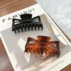 New Simple Acrylic Hair Claws Large Size Bathing Hair Clips Solid Color Hairpin Crab for Hair Accessories Hair Styling Tool ► Photo 3/6