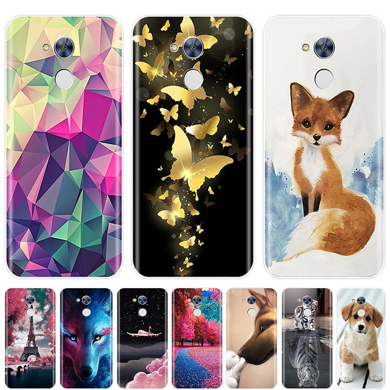 Чехол для телефона Huawei Honor 6A 6X 6C Pro мягкий силиконовый чехол из ТПУ с новым