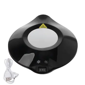 

Cooling Heating Coaster Dual-Use Beverage Coasters Pad Mini Fridge Winter Electric Mug Heater Coffee Tea Warmer Home Office