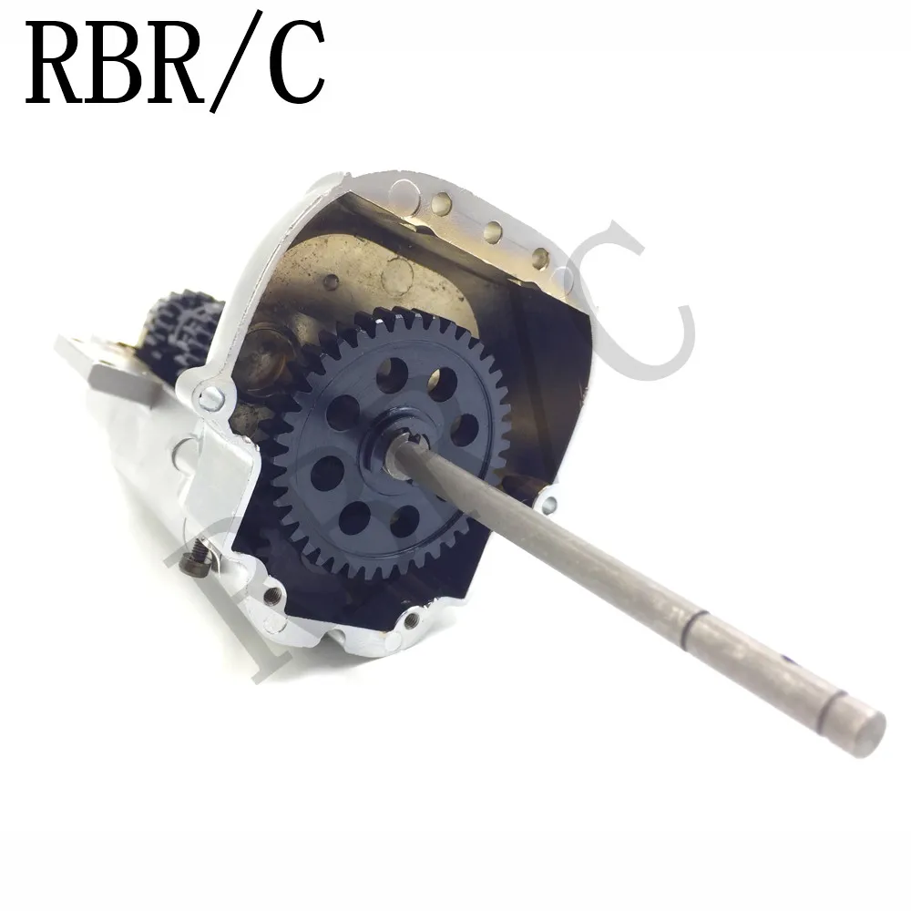 RBR/C 1:10 V8 dual motor three-speed gearbox for TRX4 SCX10 D90 remote control car off-road climbing conversion upgradeDIY parts