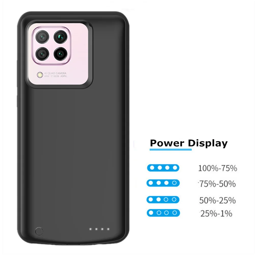 Чехлы для заряда батареи NTSPACE 6800 мАч Huawei Nova 7i чехол зарядки внешнего аккумулятора