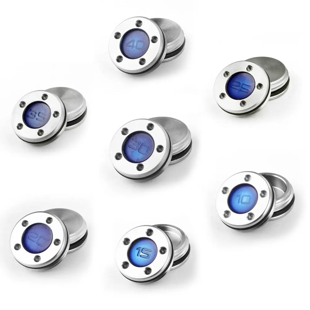 2X Golf Blue Weights Screw10G 15G 20G 25G 30G 35G 40G Sostituzione Per Titleist Scotty Cameron Putter