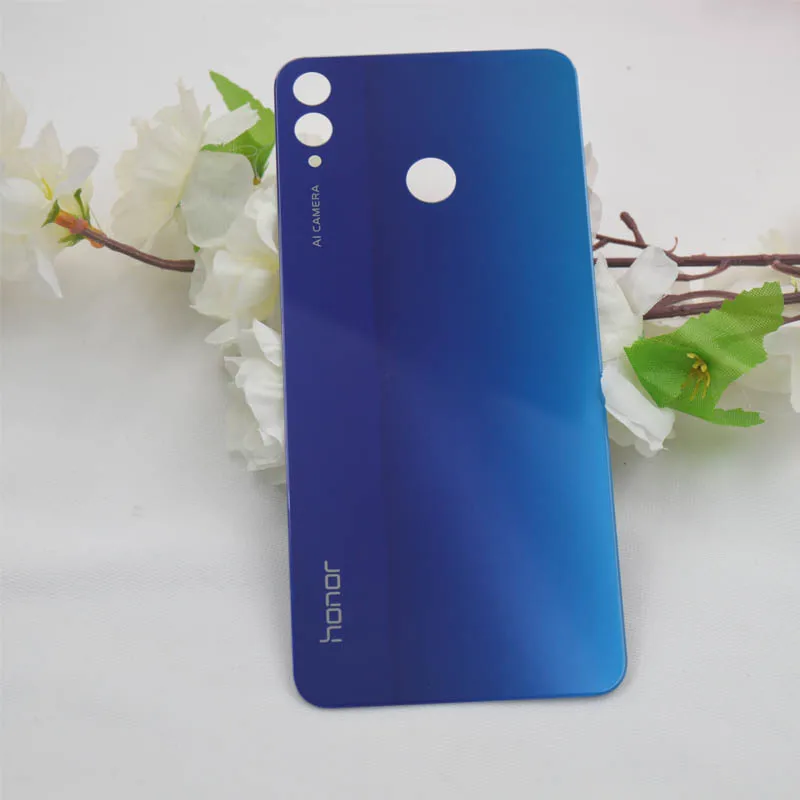 Задняя крышка для honor 8X, чехол на заднюю дверь 6," для honor 8x, чехол на батарейку, запасные части для huawei View 10 Lite, задняя крышка - Цвет: Aurora