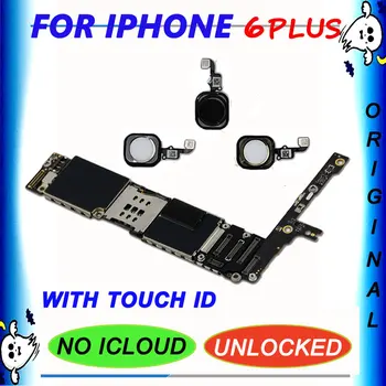 

Original Motherboard For iPhone 6 Plus 6P 5.5 inch with / NO Touch ID Unlocked Mainboard IOS 6plus Logic Mother Board No iCloud