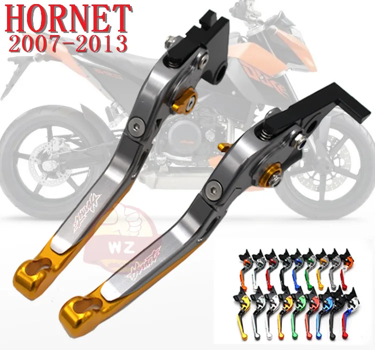 

For Honda CB600F / CB650F Hornet 2007 2008 2009 2010 2011 2012 2013 CNC Folding&Extending Red Motorcycle Brake Clutch Lever