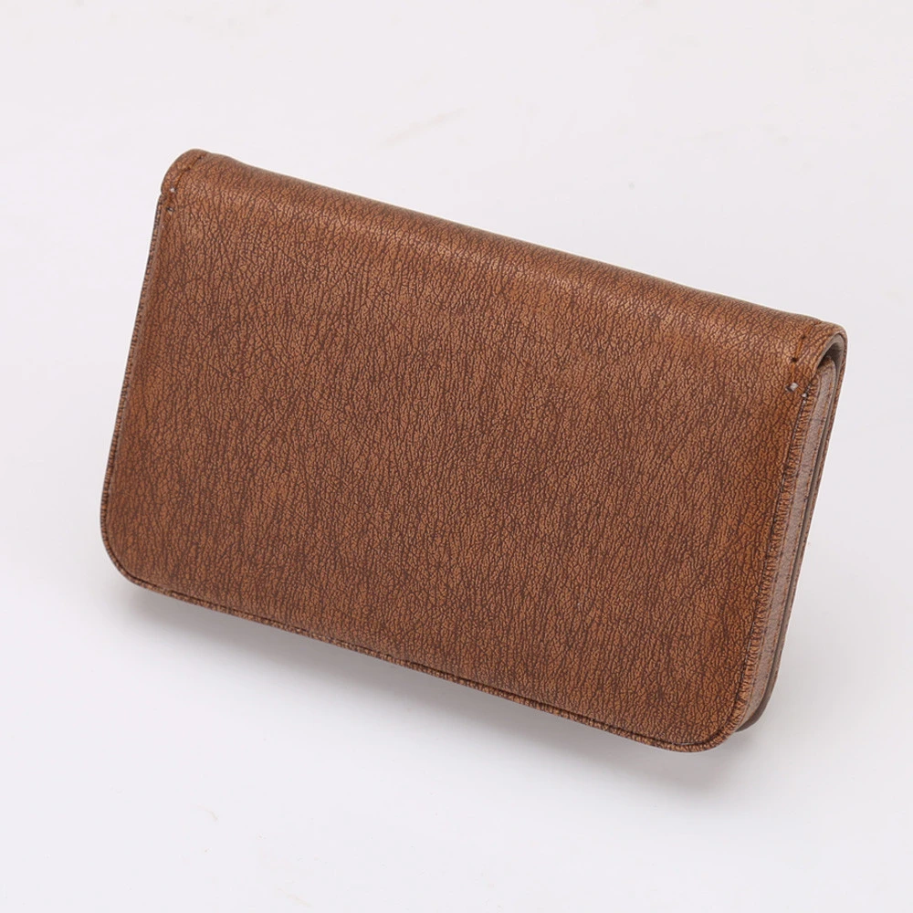 New Men Money Clip Card Holder Protector Leather Wallet Card Holder Pop-up Anti-theft Bank PU Business Cards Case Woman 812