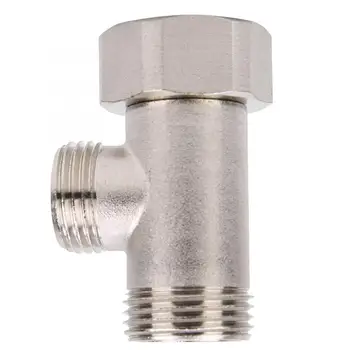 

Pommeau de Douche 7/8 Brass T Adapter Shower Heads Three Connector Valve For Toilet Shower Diverter Valve Bathroom Supplies