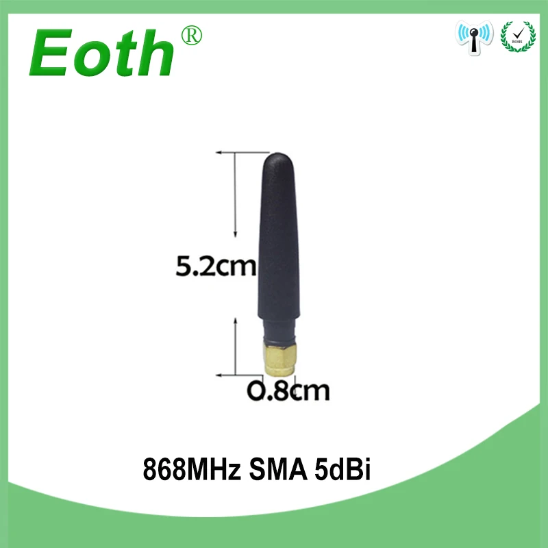 868 МГц антенна 915 lora lorawan GSM 3bdi SMA разъем антенны антенн 10 см RP SMA/u.FL соединительный