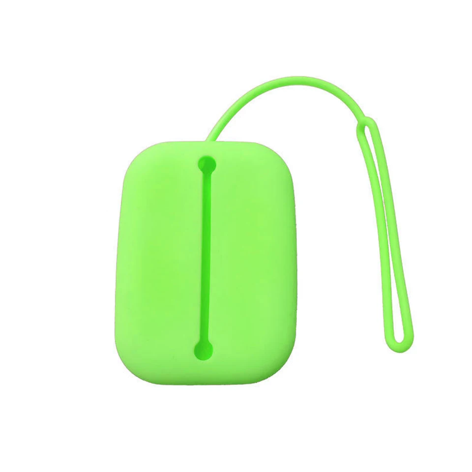 

Silicone Organizers Neon Color Green PinkTravel Accessories Packing Mini Card Bag Key Wallet Fashion Portable Storage Purse