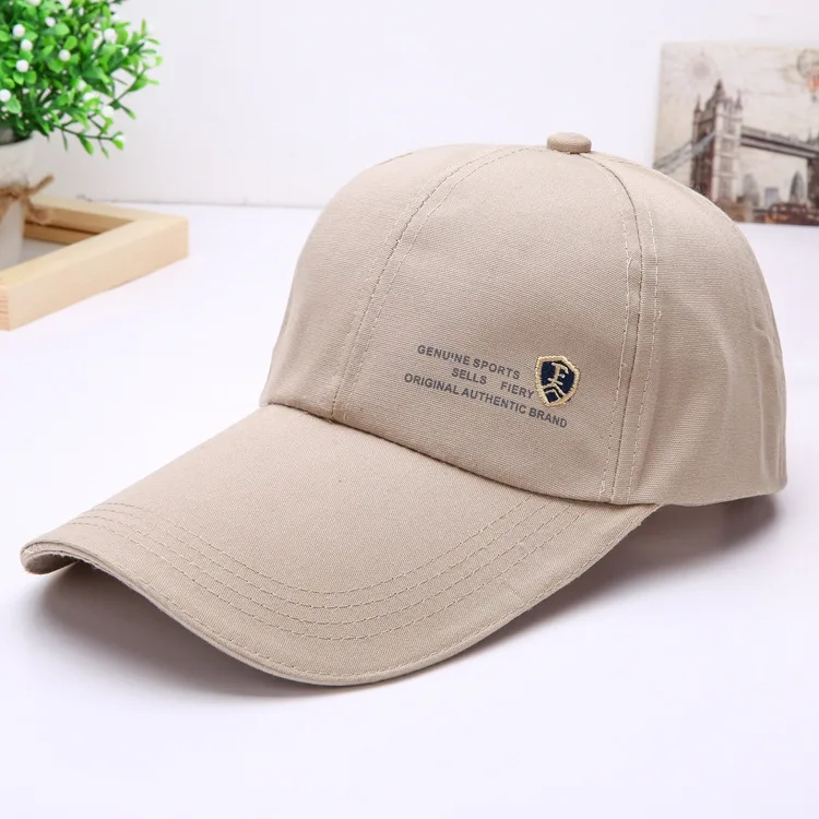Longer eaves, baseball cap, fishing cap, couple sports travel cap, wider sunshade cap
