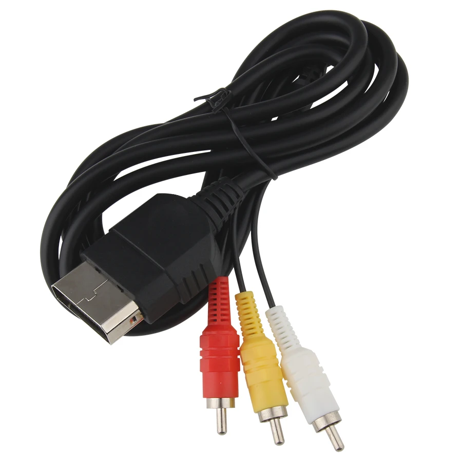 Горячая продажа 1 8 м/6 футов Аудио Видео AV RCA видео композитный кабель с тремя