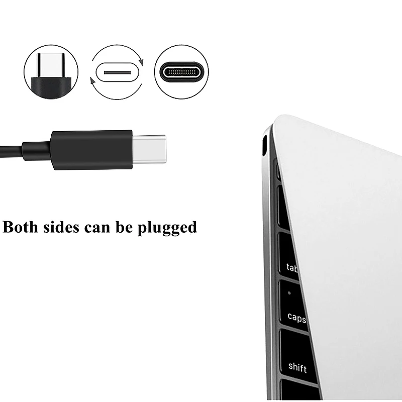 Кабель usb type-C к usb type-C 60 Вт PD Быстрая зарядка для samsung S8 S9 Macbook xiaomi huawei phone UsbC зарядный шнур поддержка QC3.0