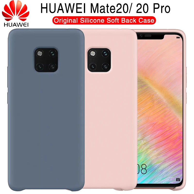 Case For Huawei Mate 20 P30 Pro lite Nova 4e Honor View V20 Original Offical Silicone Soft Protection Back Cover |