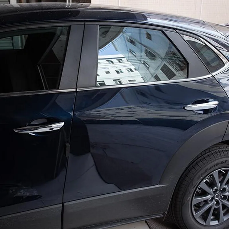 Tonlinker наклейки на внешнюю дверную ручку автомобиля чехол для MAZDA CX30 2020