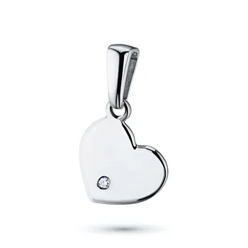 

Pendant made of white gold with diamond e0901pd01182600