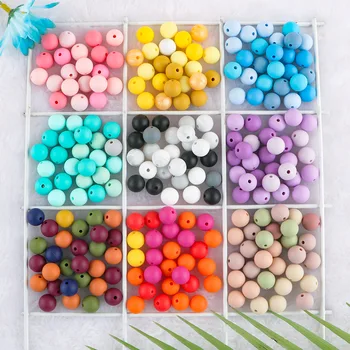 Kovict 9mm 1000pcs Round Silicone Beads Perle Silicone TeethingFor Jewelry Making Baby Products DIY Silicone Rodend 1