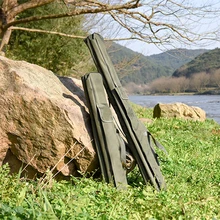 Переносная сумка для хранения удочек из ткани Оксфорд, Холщовая Сумка для хранения удочек, чехол-органайзер, 100 см/150 см THJ99