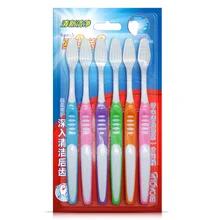 Boquanya ya shua zu шесть палочек мягкая Щетинная зубная щетка очистка полости рта уход за ребенком Семейный пакет косметики производители