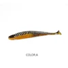 2022 NEW Soft Lures 6.2CM 7.5CM 90CM Baits Fishing Lure Leurre Shad Double Color Silicone Bait T Tail Wobblers ► Photo 3/5