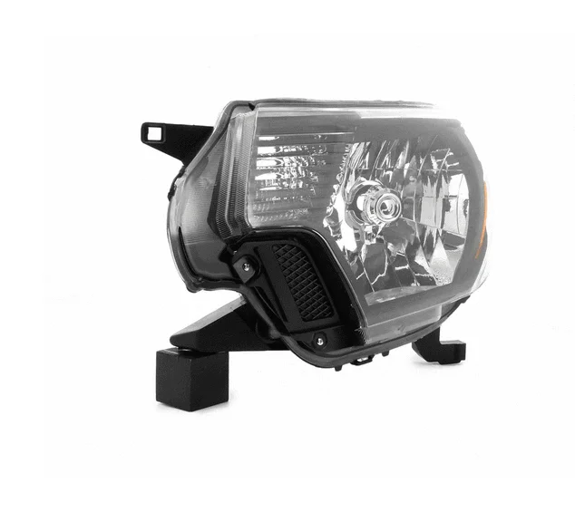 2 шт. Sulinso 12-15 Tacoma жемчуг черный светодиодный DRL проектор фары с черным корпусом Янтарный угол