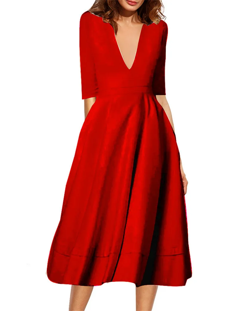 Women's long dress women's autumn and winter dress women's dress women's dress women's dress