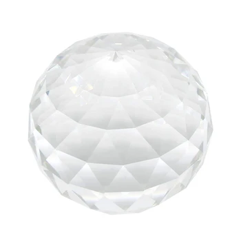 

Clear Cut Crystal Suncatcher Ball Prisms Glass Sphere Faceted Gazing Ball Crystals for Window Sun Catchers 80mm / 3.15In