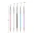 5 Шт./компл. Nail Art Pen 2 In 1 Double Ends Dotting Drawing Painting UV Gel Liner Polish Brush Set Nail Art Dotting Tools
