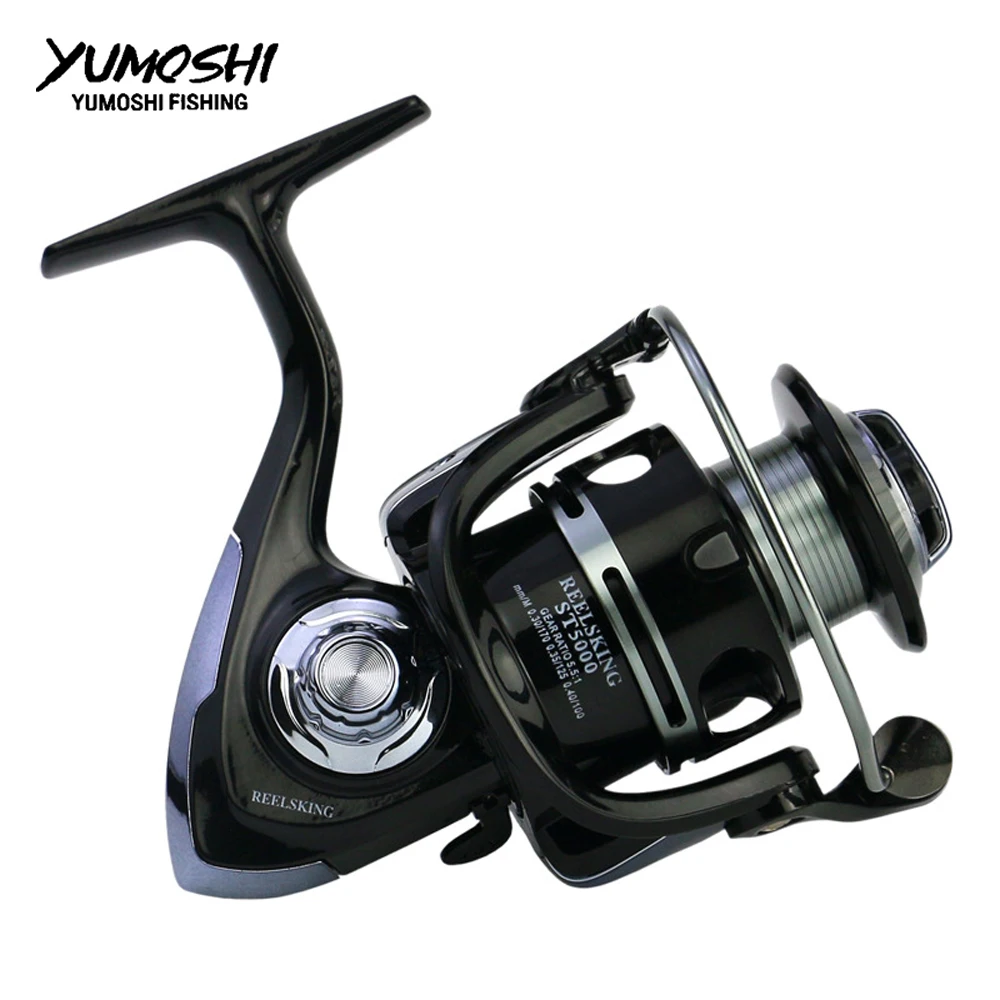 REELSKING ST Series 5.21 Spinning Fishing Reel EVA Handle Automatic