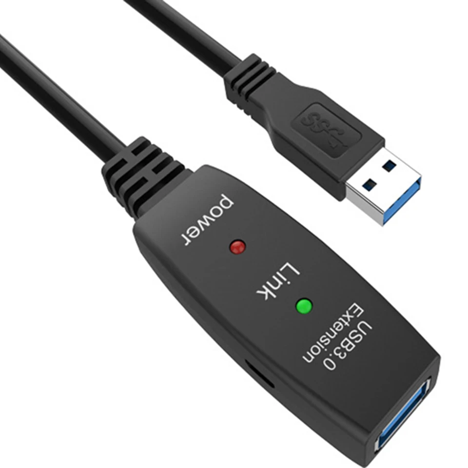 Удлинительный Кабель USB 3 0 штекер гнездо удлинитель высокоскоростной 5 Гбит/с