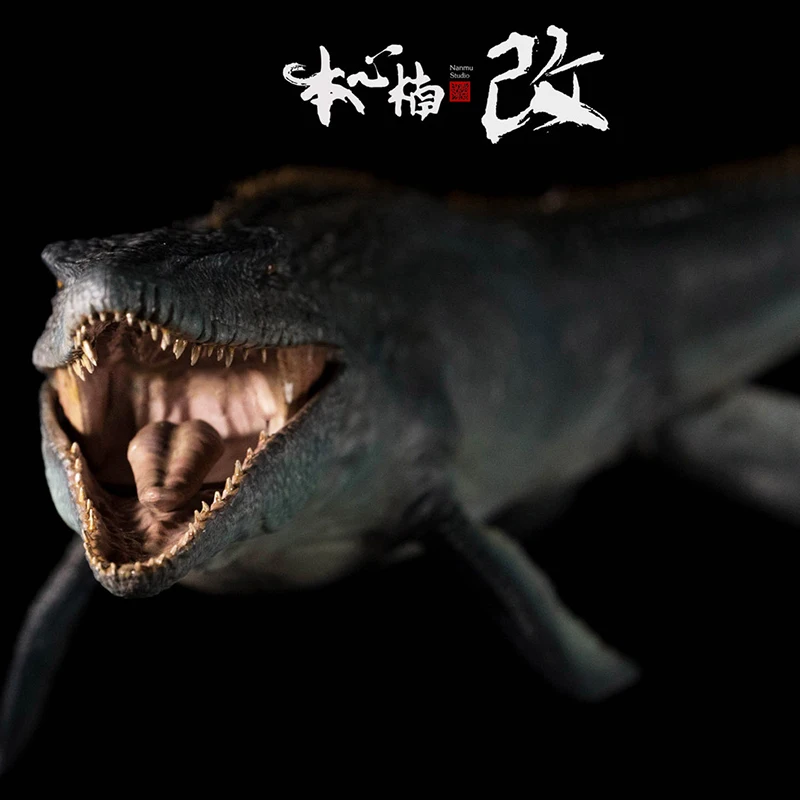 В наличии Nanmu Mosasaurus динозавры Властелин abys1/35 Коллекция игрушек для