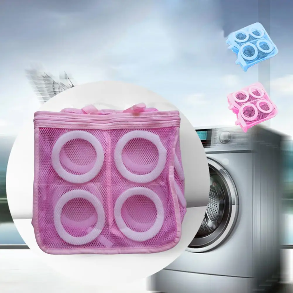 Washing Machine Shoes Clothes Underwear Zipper Laundry Mesh Pouch Storage Bag |
