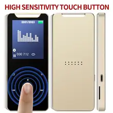 

Music MP4 Walkman Video Player High-quality Portable Delicate Touch Key 4.2 1.77 inch TFT Color Touch Screen