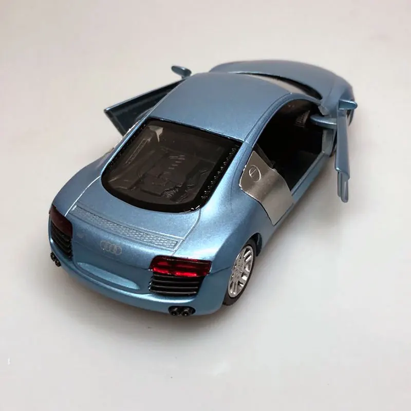 NEWRAY 1/32 масштаб Германия AUDI R8 Diecast металлические 14 см Длина модель автомобиля